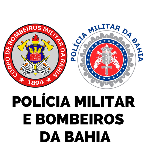Simulados - Polícia Militar e Bombeiros da Bahia - PMBA e CBMBA - 2024